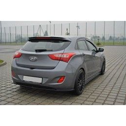 Maxton SPOILER CAP Hyundai i30 mk.2 Gloss Black, HY-I30-2-CAP1G Tuning.fr