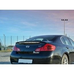 Spoiler Cap Maxton Infiniti G37 Sedan Noir Brillant