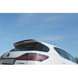 Maxton SPOILER CAP Lexus CT Mk1 Facelift Gloss Black, LE-CT-1F-H-CAP1G Tuning.fr