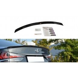 Maxton SPOILER CAP Lexus GS Mk4 Facelift T Gloss Black, LE-GS-4F-T-CAP1G Tuning.fr