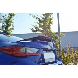 Spoiler Cap Maxton Lexus RC F Noir Brillant