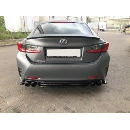 Spoiler Cap Maxton Lexus RC Noir Brillant