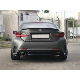 Spoiler Cap Maxton Lexus RC Noir Brillant