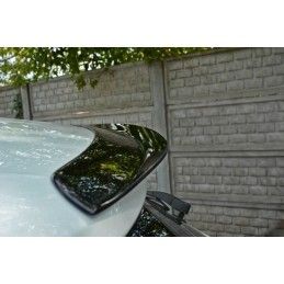 Maxton SPOILER CAP Renault Megane Mk4 Hatchback Gloss Black, RE-ME-4-CAP1G Tuning.fr