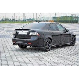 Maxton RAJOUT DU PARE-CHOCS ARRIERE Saab 9-3 Aero Mk2 Facelift Gloss Black, SA-9-3-2FL-AERO-RS1G Tuning.fr