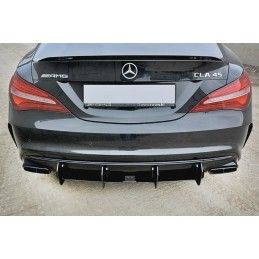 Maxton DIFFUSEUR ARRIERE V.2 Mercedes CLA A45 AMG C117 Facelift, ME-CLA-117F-AMG-CNC-RS2A Tuning.fr