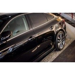 Maxton RAJOUTS DES BAS DE CAISSE POUR RENAULT TALISMAN Gloss Black, RE-TA-1-SD1G Tuning.fr