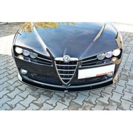 Maxton LAME DU PARE-CHOCS AVANT v.2 ALFA ROMEO 159 Gloss Black, AL-159-FD2G Tuning.fr