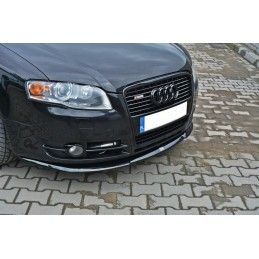 Maxton Lame Du Pare-Chocs Avant V.2 Audi A4 B7 Gloss Black, AU-A4-B7-FD2G Tuning.fr