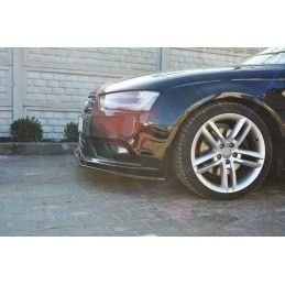 LAME AVANT MAXTON V.1 Audi A4 B8 FL Noir Brillant