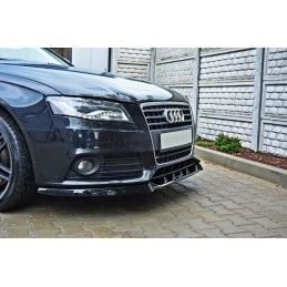 LAME AVANT MAXTON V.1 Audi A4 B8 Noir Brillant