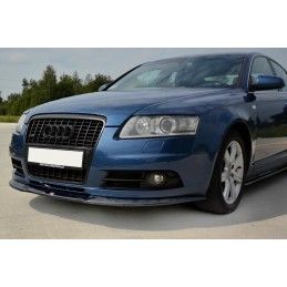 LAME AVANT MAXTON Audi A6 S-Line C6 Noir Brillant