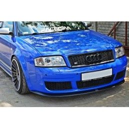 Maxton Lame Du Pare-Chocs Avant Audi RS6 C5 Gloss Black, AU-RS6-C5-FD1G Tuning.fr