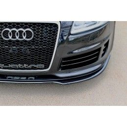 Maxton LAME DU PARE-CHOCS AVANT AUDI RS6 C6 Gloss Black, AU-RS6-C6-FD1G Tuning.fr