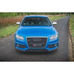 LAME AVANT MAXTON Audi S4 / A4 S-Line B8 Noir Brillant