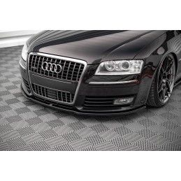 Maxton LAME DU PARE-CHOCS AVANT AUDI S8 D3 Gloss Black, AU-S8-D3-FD1G Tuning.fr