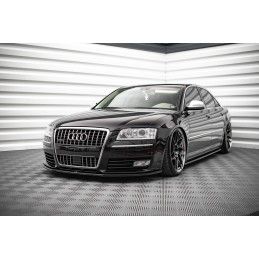 Maxton LAME DU PARE-CHOCS AVANT AUDI S8 D3 Gloss Black, AU-S8-D3-FD1G Tuning.fr