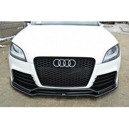 Maxton Lame Du Pare-Chocs Avant V.2 Audi TT RS 8J Gloss Black, AU-TT-2-RS-FD2G Tuning.fr