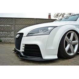 Maxton Lame Du Pare-Chocs Avant V.2 Audi TT RS 8J Gloss Black, AU-TT-2-RS-FD2G Tuning.fr