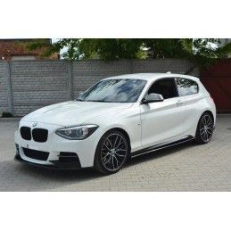 Maxton LAME DU PARE-CHOCS AVANT BMW 1 F20/F21 M-Power (AVANT FACELIFT) Gloss Black, BM-1-F20-M-FD1G Tuning.fr