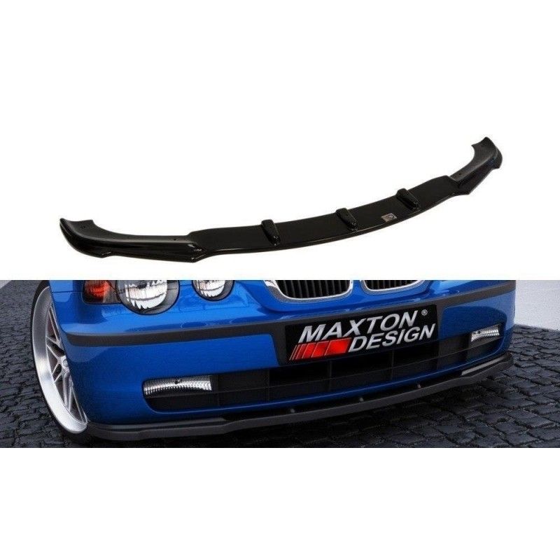 LAME AVANT MAXTON BMW 3 E46 COMPACT Noir Brillant