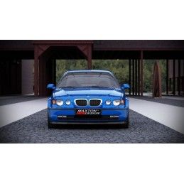 LAME AVANT MAXTON BMW 3 E46 COMPACT Noir Brillant