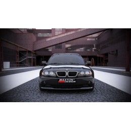 Maxton LAME DU PARE-CHOCS AVANT BMW 3 E46 BERLINE APRES FACELIFT Gloss Black, BM-3-46F-S-FD1G Tuning.fr