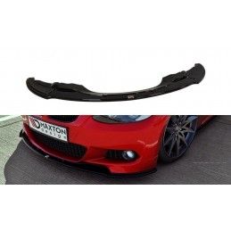 LAME AVANT MAXTON BMW 3 E92 MPACK (AVANT FACELIFT se monte sur diviseurs M Performance) Noir Brillant