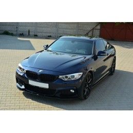 Maxton LAME DU PARE-CHOCS AVANT v.1 BMW 4 F32 M-PACK Gloss Black, BM-4-F32-MPACK-FD1G Tuning.fr