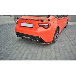 LAME ARRIERE MAXTON V.2 TOYOTA GT86 FACELIFT Noir Brillant + Rouge