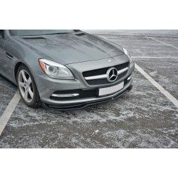 Maxton LAME DU PARE-CHOCS AVANT / SPLITTER V.1 MERCEDES SLK R172 Gloss, ME-SLK-R172-FD1G Tuning.fr