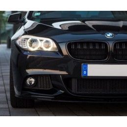 Maxton Frontspoiler Sport-Performance Black Matt BMW 5 Series F10 F11 with M-Package, 1469 Tuning.fr