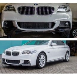 Maxton Frontspoiler Sport-Performance Black Matt BMW 5 Series F10 F11 with M-Package, 1469 Tuning.fr