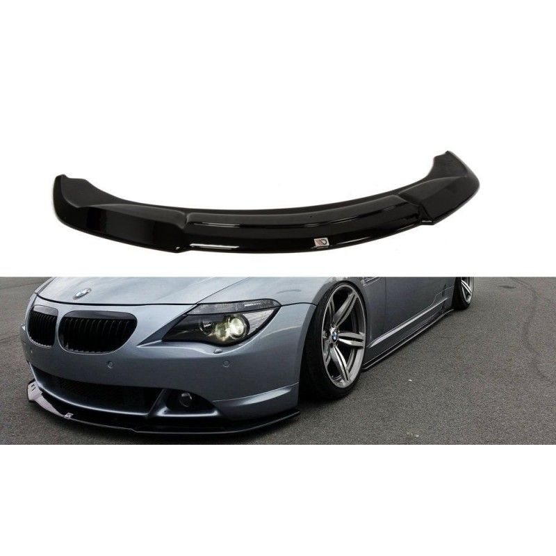 LAME AVANT MAXTON BMW 6 E63 / E64 (AVANT FACELIFT) V.2 Noir Brillant