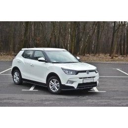 LAME AVANT MAXTON / SPLITTER V.1 SSANGYONG TIVOLI Noir Brillant