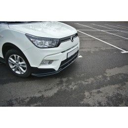 LAME AVANT MAXTON / SPLITTER V.1 SSANGYONG TIVOLI Noir Brillant