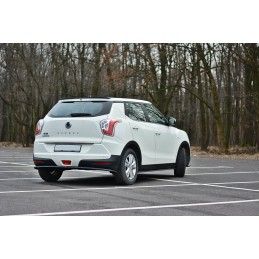 Maxton CENTRAL ARRIÈRE SPLITTER SSANGYONG TIVOLI GLOSS BLACK, SY-TI-1-RD1G Tuning.fr