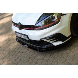 Maxton SPORT LAME DU PARE-CHOCS AVANT VW GOLF VII GTI CLUBSPORT, VW-GO-7-GTI-CS-CNC-FD1A Tuning.fr