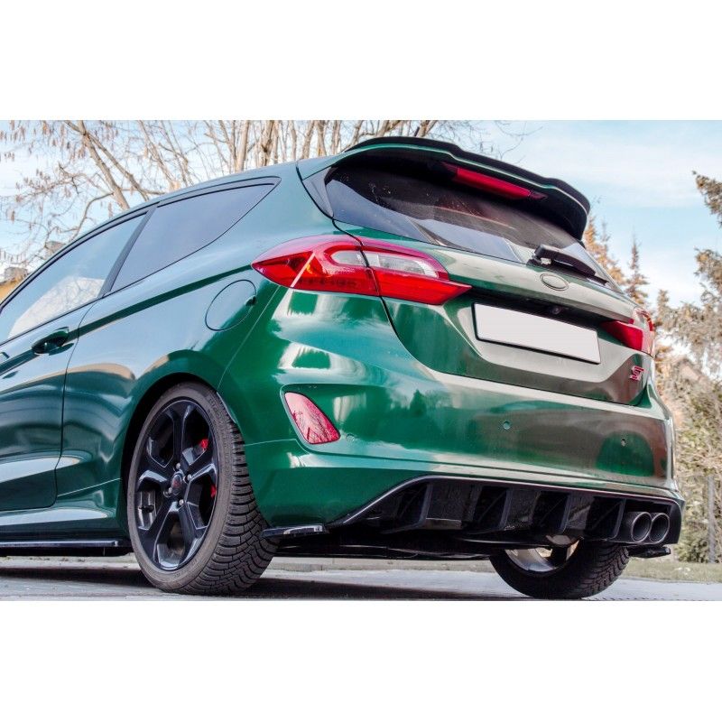 Diffuseur Arrière Complet Ford Fiesta Mk8 ST Noir Brillant