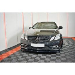 LAME AVANT MAXTON / Splitter Mercedes-Benz E-Class W207 Coupe AMG-Line Noir Brillant