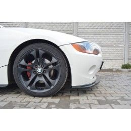 Maxton LAME DE PARE-CHOCS AVANT v.2 BMW Z4 E85 (AVANT FACELIFT) Gloss Black, BM-Z4-85-FD2G Tuning.fr