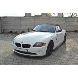 Maxton LAME DE PARE-CHOCS AVANT v.2 BMW Z4 E85 (AVANT FACELIFT) Gloss Black, BM-Z4-85-FD2G Tuning.fr