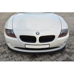 Maxton LAME DE PARE-CHOCS AVANT v.2 BMW Z4 E85 (AVANT FACELIFT) Gloss Black, BM-Z4-85-FD2G Tuning.fr