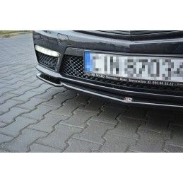 LAME AVANT MAXTON / SPLITTER V.1 MERCEDES-BENZ E63 AMG W212 Noir Brillant
