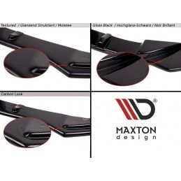 Maxton LAME DU PARE-CHOCS AVANT FIAT BRAVO II Gloss Black, FI-BR-2-FD1G Tuning.fr