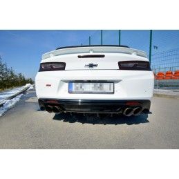 RAJOUT DU PARE-CHOCS ARRIERE CHEVROLET CAMARO 6TH-GEN. PHASE-I 2SS COUPE Noir Brillant