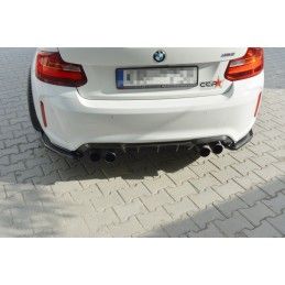 LAME ARRIERE MAXTON BMW M2 (F87) COUPÉ Noir Brillant