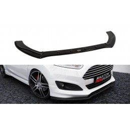 Maxton Lame De Pare-Chocs Avant Ford Fiesta ST-Line Mk7 FL Gloss Black, FO-FI-7F-STLINE-FD1G Tuning.fr