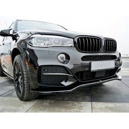 Maxton LAME DU PARE-CHOCS AVANT / SPLITTER V.1 BMW X5 F15 M-PACK Gloss Black, BM-X5-15-M-FD1G Tuning.fr