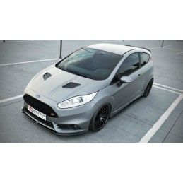 Maxton Lame Du Pare-Chocs Avant (Cupra) Ford Fiesta ST Mk7 FL Gloss Black, FO-FI-7F-ST-CUPRA-FD1G Tuning.fr